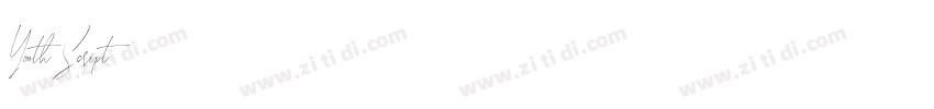 Youth Script字体转换